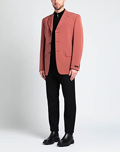 Veste trois boutons homme blazer formel à coupe ajustée structurée - 3