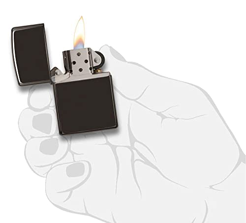 Zippo Encendedor Personalizado High Polish Black miniatura 3