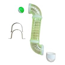 Busy Board DIY Accessories Sensory Board Accessories, Tube, Educational,Early Development for Boys Girls Kids Birthday Gifts, Green