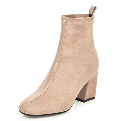 Bottes de cheville Gicoiz à talon bloc et bout carré pour un confort de marche