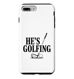 Il Joue au Golf Amusant pour Papa ou Mari Coque pour iPhone 7 Plus/8 Plus