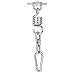 Sunowl Ganci Per Altalena Con Cuscinetti – Set 4 Pezzi M10 In Acciaio Inox 304, Portata 680 Kg