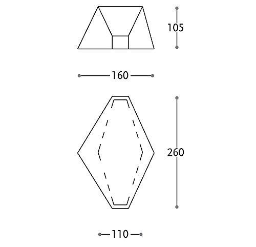 Nigor Piopio Solo - Tenda da Campeggio - Verde