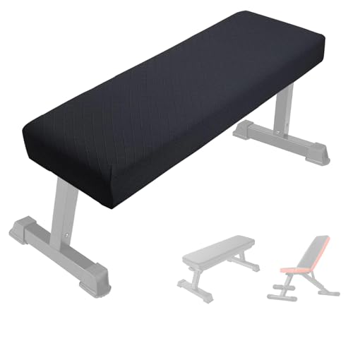 VeyoStories Weight Bench Cover, Workout Gym Bench Cover, Gym Bench Cover, Protection for Adjustable Flat Weight Exercise Fitness Bench, Sit-up Board - Dustproof, Anti-Slip & Machine Washable.