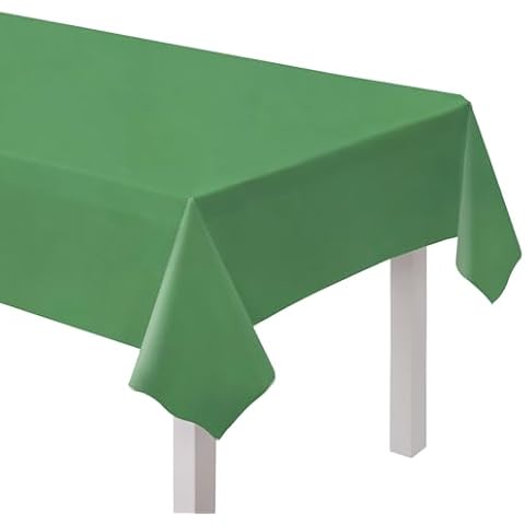 Amscan Green Eco-Friendly Paper Table Cover Cover