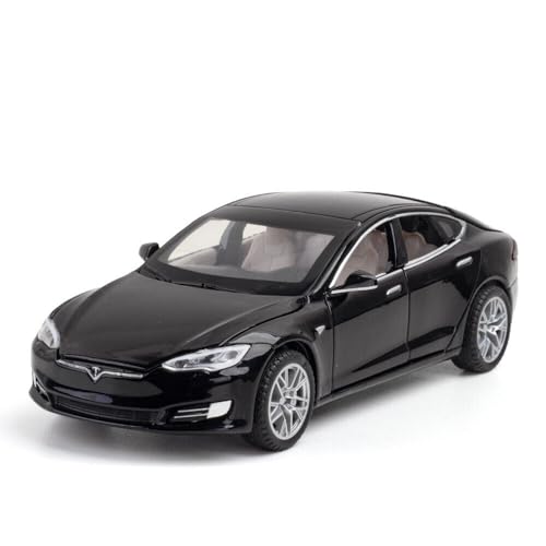 Image of Alokik Enterprise 1:32 Diecast Model Alloy Tesla S Alloy Metal Pull Back With 6 Openable Doors & Sound Light Auto Toy Car For Kids Best Gift Toys For Kids Boys?Colors As Per Stock?
