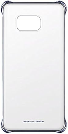 Samsung Clear Cover - Funda oficial para Samsung Galaxy S6 Edge +, color negro azulado