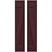 Ekena Millwork ARW102BB311X79WRH Americraft Three 2 Exterior Real Wood Joined Board-n-Batten Shutters w/Z-Bar (Per Pair), 10 1/2"W x 79"H, Wine Red