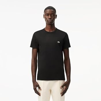 Lacoste Men's T-Shirt Th6709, Black (031) : Amazon.com.be