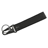 Es ligero y fácil de llevar. Este llavero también se puede usar como un accesorio de moda enganchándolo a mochilas o cinturones.
