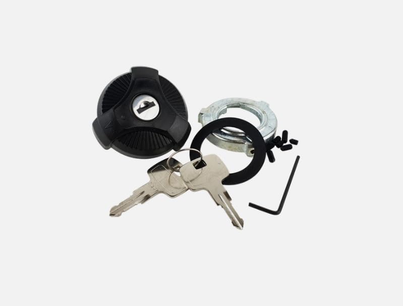 Kit Tappo Chiave Serbatoio Benzina Ciclomotore Ciao SI BRAVO APE P 50 1 SERIE