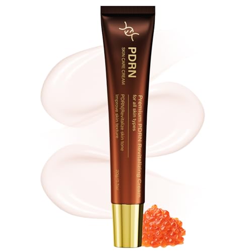 HZENPPOR PDRN Serum Cream, 99% Pure Salmon DNA PDRN Advanced Face Moisturizer Cream with Collagen Hyaluronic Acid Niacinamide for Glass Glow Skin Hydration Uneven Skin Tone，20g, Unscented