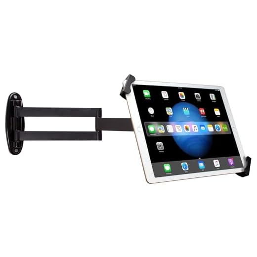 CTA Digital: Articulating Security Holder for 7-13" Tablets/iPad 10.2-inch (7th Gen.), iPad Air 3, iPad Mini 5, 12.9-inch iPad Pro, 11-inch iPad Pro, iPad Gen 6,/Surface Pro 4 & More