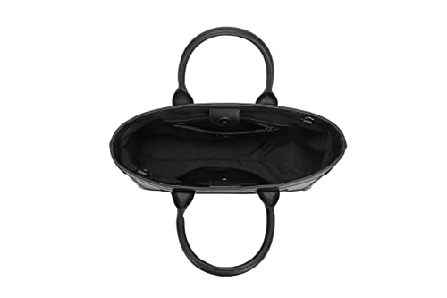 Bolso tote Daisy Rose con correa para hombro y cremallera frontal - Cuero vegano de poliuretano miniatura 3