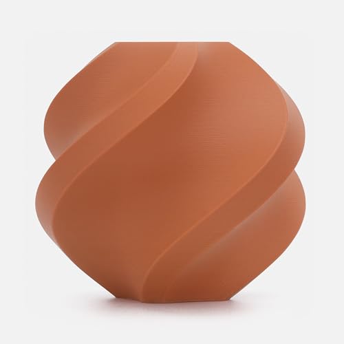 Image of Bambu Lab PLA Matte Filament 1.75mm 1kg Spool - PLA 3D Printer Filament, Smooth Finish, Low Warp, Easy to Print, Compatible with Bambu Lab & Most FDM 3D Printers - Terracotta (11203) - Refill
