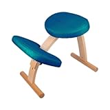 Effectively combat Back Pain: choose the Knee Support Chair designed to actively reduce discomfort and fatigue from prolonged sitting. Its supportive structure alleviates pressure, promotes Crafted for Longevity: Featuring a robust Solid Wood Base, o...