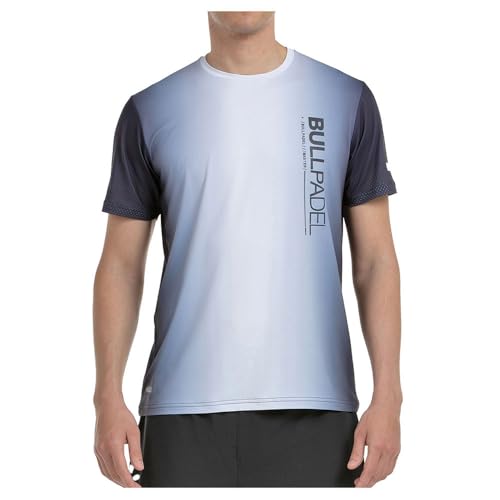 Bullpadel T-Shirt MUROS 2025 | High-Performance Tech Shirt for Men | Gradient Sublimation Design with Reflective Prints