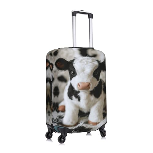 Cute Cow Suitcase Cover Fashion Luggage Covers Anti-Scratch Elastic Lightweight Protector For Travel Outdoor X-Large2