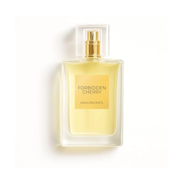 Amour Scents Lost Cherry Inspired Alternative Perfume Extrait De Parfum Fragrances For Men & Women – Long Lasting Fragrance, Sophisticated Luxury Aroma – Forbidden Cherry (50ml)