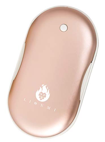 Taschenwärmer Wiederverwendbar, Handwärmer USB Wiederaufladbar, Akku Heizung Handwärmer und Powerbank und doppelseitige Heizung für Mädchen,