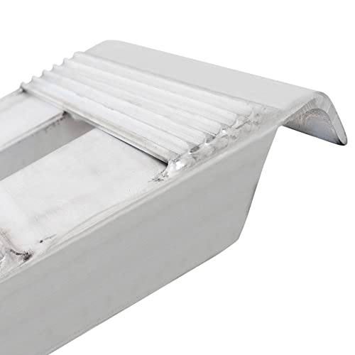 Rampas de carga para auto trailer de aluminio 60 x 12 x 2 pulg miniatura 4