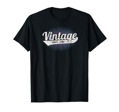 39th Birthday Vintage Born In 1986 Classic Original T-Shirt