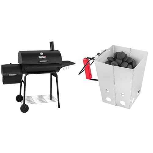 Royal Gourmet 30" Grill & Smoker Bundle with Accessories