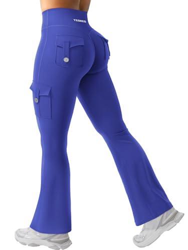 Image of YEOREO CoreFlex Women Workout Flare Leggings