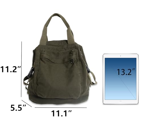 Prlinjsk PKMNCVBK_GR Mini Canvas Backpack thumb #3