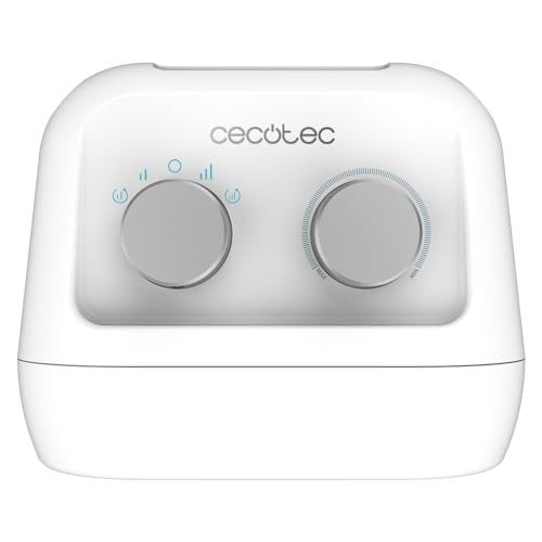Miniatura 3 de Cecotec Calefactor Cerámico Readywarm 1500 Max Ceramic Rotate De Sobremesa Con 1500 W, Oscilación, Termostato Regulable Y 3 Modos De Funcionamiento, 15 M2