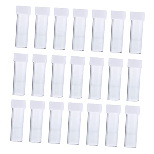 STOBAZA 50pcs Sputum Sample Storage Bottles Clear Specimen Bottles Capacity for Laboratory Use for Chemistry and Experiments
