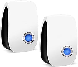 【2024最新型】ゴキブリ駆除 ネズミ駆除 ねずみ駆除 超音波 害虫駆除器 ゴキブリ対策 虫除け器 省エネ 無毒無臭無害 360度 24時間連続稼働 80-123㎡有効範囲 子供やペットに安心 (2個セット) QZ011