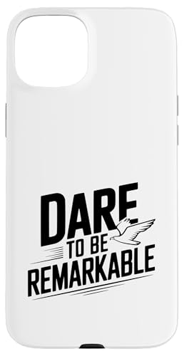Dare to Be Remarkable �C���X�s���[�V�������p �X�}�z�P�[�X iPhone 15 Plus �p