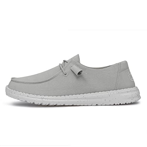 Image of HEYDUDE Women's Wendy Slub Canvas | Women's Shoes | Women's Slip On Shoes | Comfortable & Light-Weight