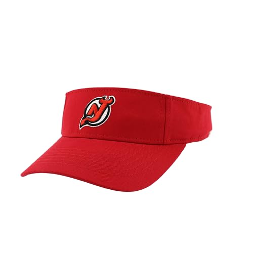 Image of ZHATS NHL Unisex-Adult NHL Officially Licensed Visor Drill Icon Team Color
