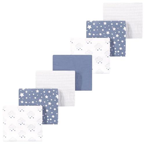 Image of Luvable Friends Little Treasure Flannel Receiving Blankets 7pk