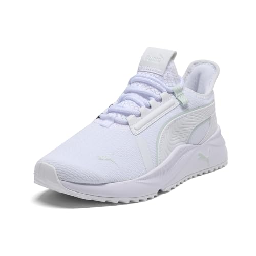 PUMA Womens Pacer Future Street Clean Lace Up Sneakers Shoes Casual - White - Size 8 M2