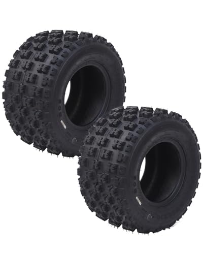 Garvee Set of 2 20x10-9 ATV/UTV Tires 20x10x9 All-Terrain 6PR Tubeless Non-Directional for Mud Trail & Sand Fits 9-Inch Rims