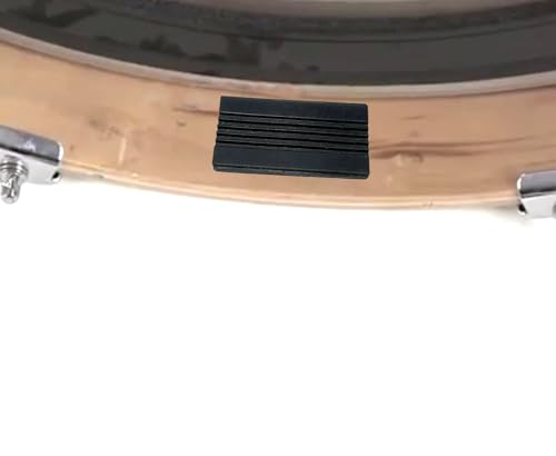 Protector de Aro para Bombo, Inserto de Goma con Adhesivo miniatura 2