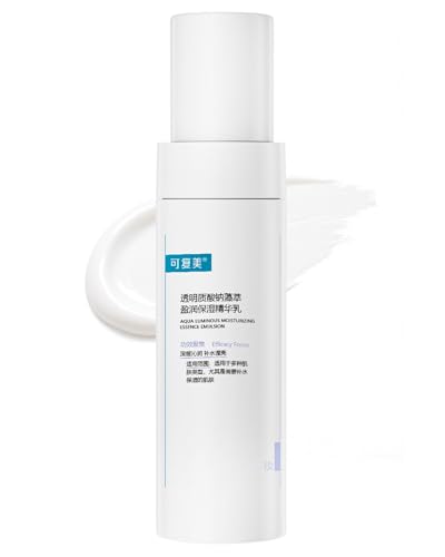 KOMFYMED Facial Moisturizing Lotion, Daily Moisturizer Face Cream with Sodium Hyaluronate & Microalgae Extract, Ultra-Lightweight, Hydrating Serum Face Lotion for All Skin Types - 2.7 fl.oz