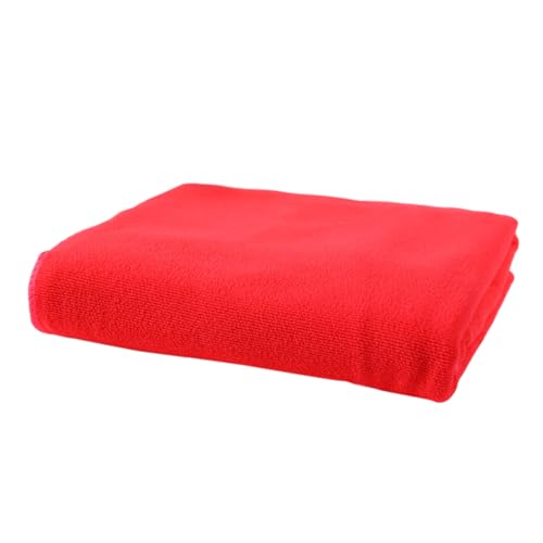 PRETYZOOM Towels for Bathroom Towels Extra Large Beach Shower Towel Kid Beach Towel Turkish Towel Quick Dry Bath Towel Waffle Towel Spa Oversized Rag Child Red
