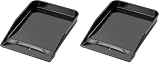 Weber 7579 Plancha Grillplate für Spirit 300 Serien, Schwarz (Packung mit 2)