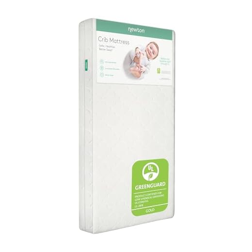 Newton Baby Crib Mattress and Toddler Bed - 100% Breathable, Babies Can Breathe Right Through It, 100% Washable, Non-Toxic, Better Than Organic - Removable Cover -Deluxe 5.5" Thick - White