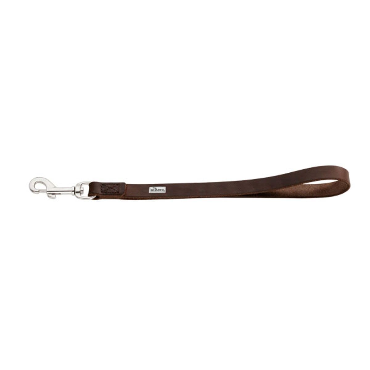 HUNTER Combi Leash 6 en 1 Solid Education 18/310 en Cuir de Vachette véritable Souple Marron foncé