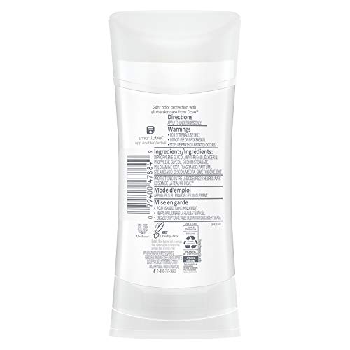Dove Antiperspirant Deodorant Stick For 48 Hour Protection And Soft And Comfortable Underarms, Shea Butter, Deodorant For Women, 4 Count, 2.6 Ounce #TOP1