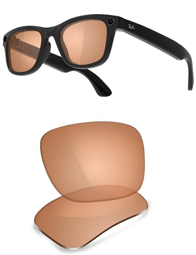 ThunderClap ΌY Ray-Ban Meta Wayfarer RW4006 50mm X}[gOXɑΉ, uE-Ό, RW4006 50mm