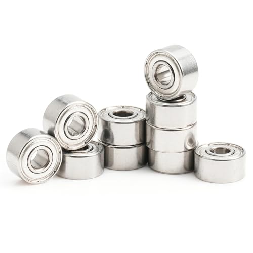 Rodamiento 693 híbrido de cerámica y acero 3x8x4 mm con protección ZZ para motor