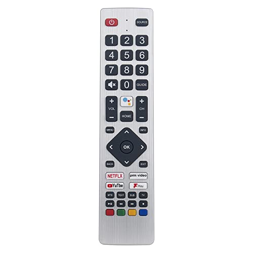 VINABTY Universal Voice Remote Control Applicable For Technika 24A23B HD 24 inch Android Smart TV And fit for POLAROID TV P50UAM2351U PA32H4312LEKB 32RAM1071U POF/RMC/0004 -With Voice Function