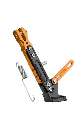 Support de trépied latéral réglable moto béquille alu haute stabilité