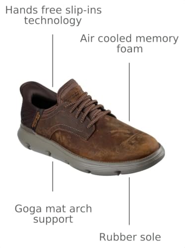 Image of Skechers Men's Slip-ins Garza - Gervin Casual Slip-On Shoes